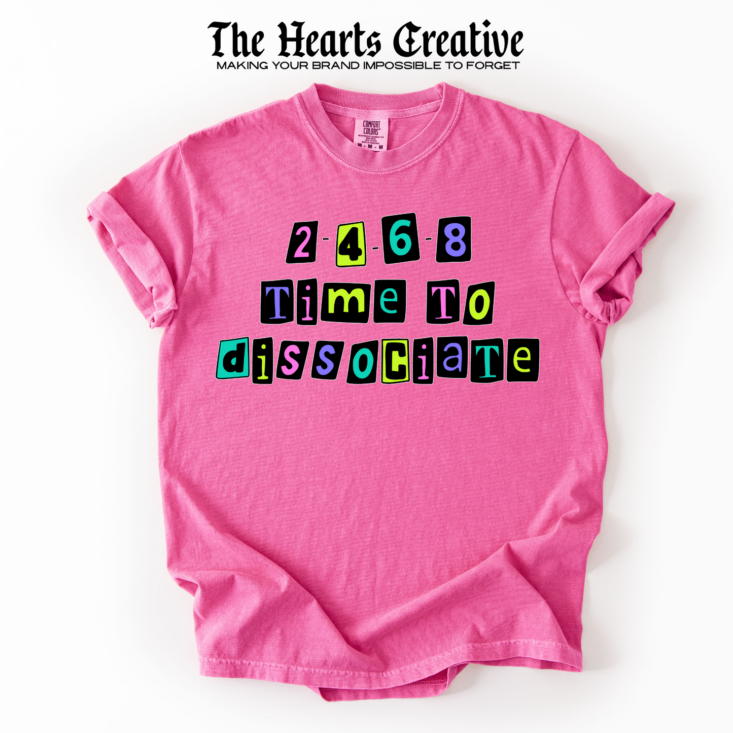 2-4-6-8 Time To Dissociate – Shirt Design Download