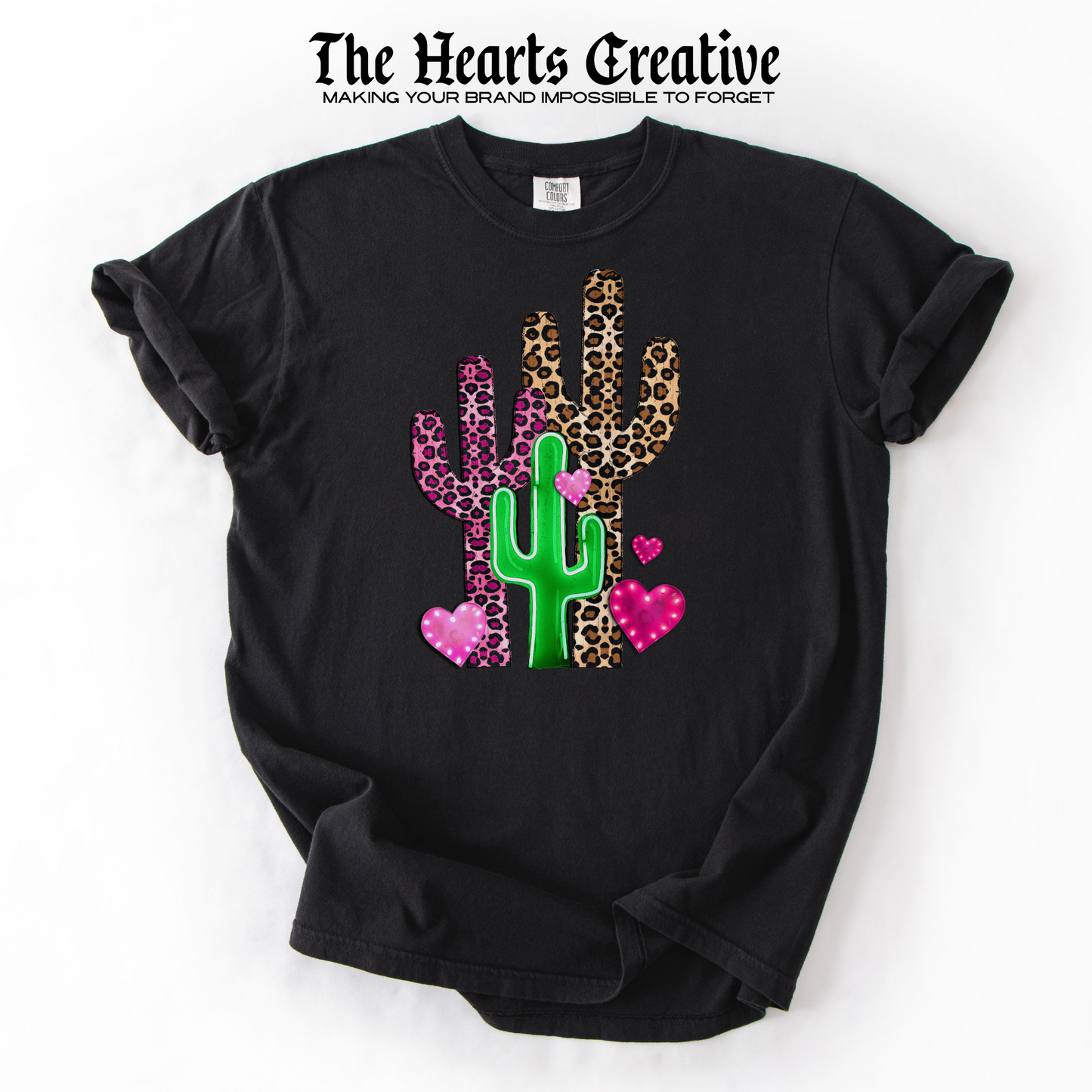 Cactus Hearts – Shirt Design Download
