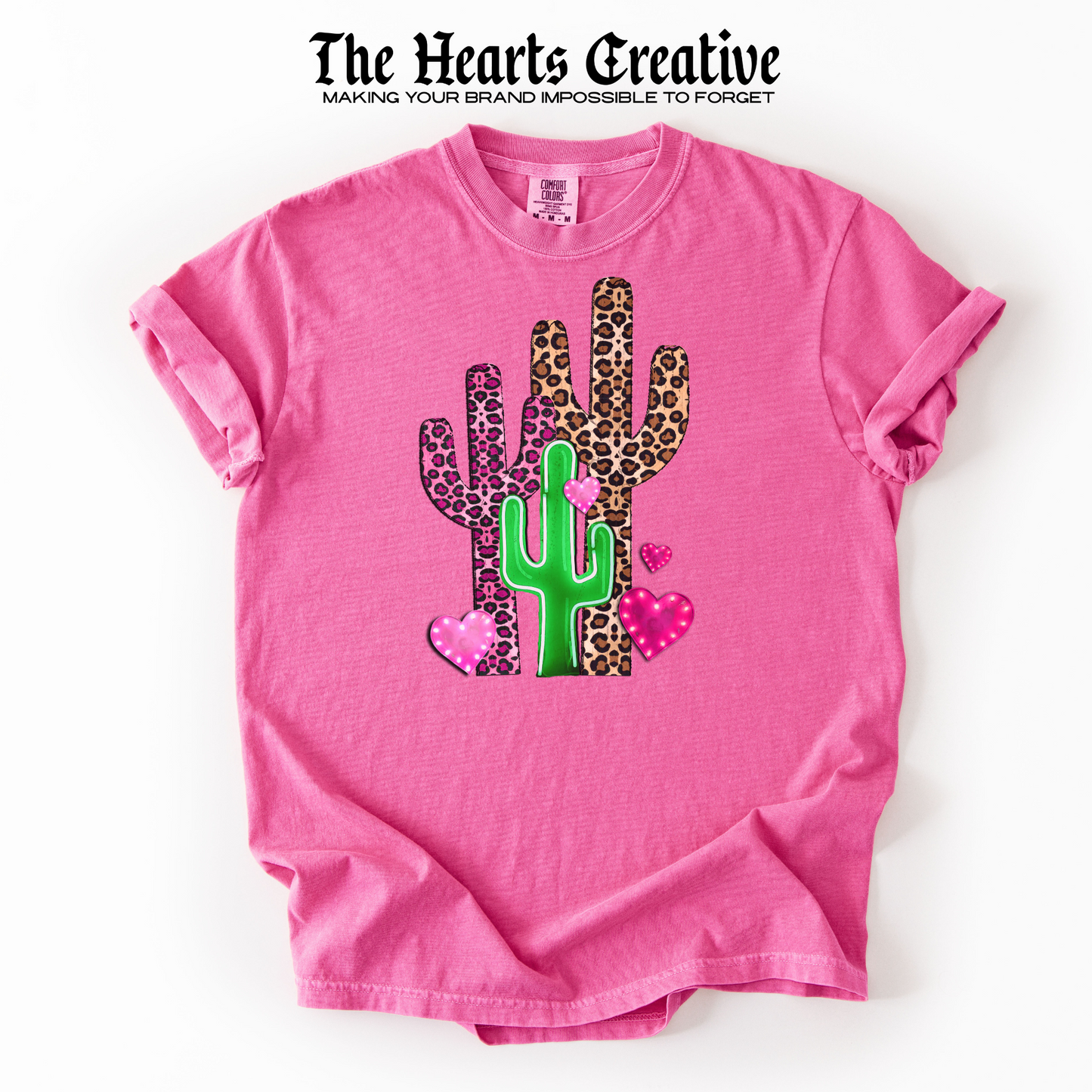 Cactus Hearts – Shirt Design Download