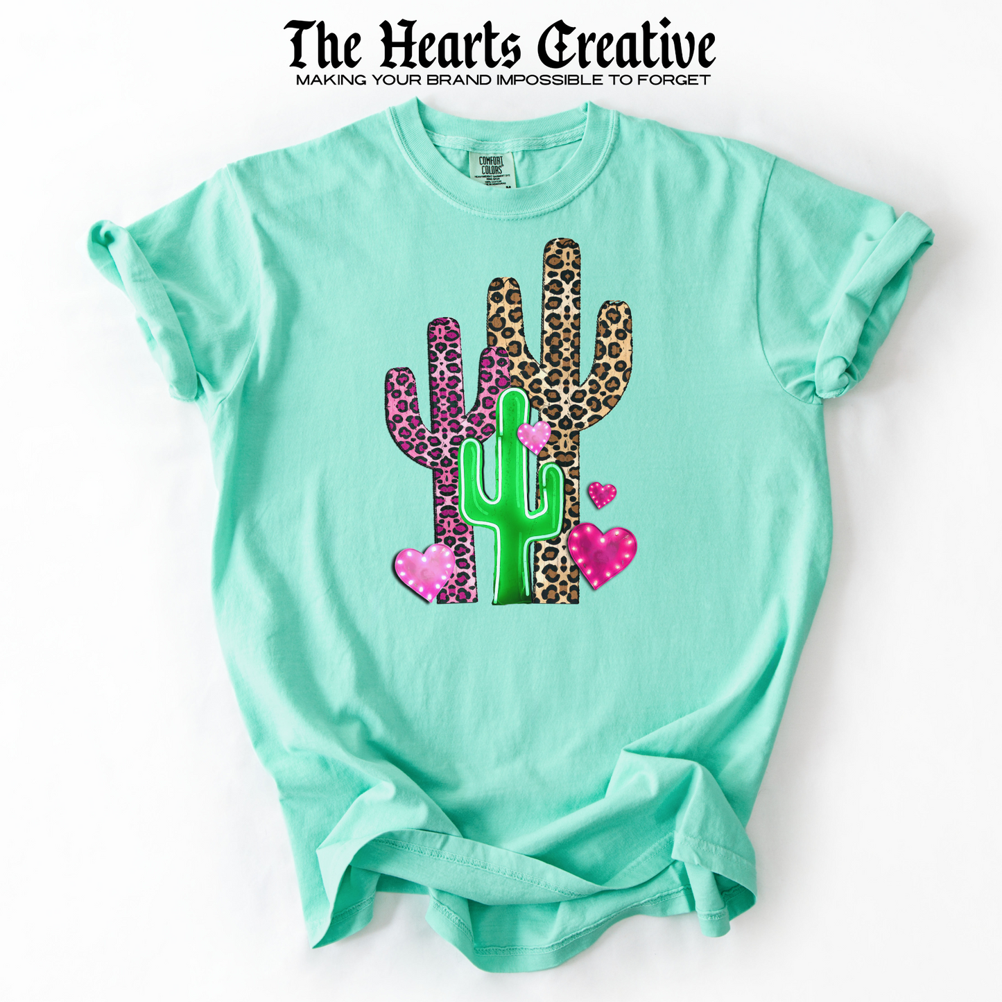 Cactus Hearts – Shirt Design Download