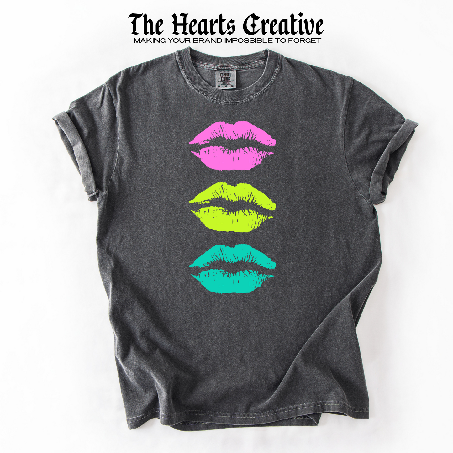 Neon Lips – Shirt Design Download