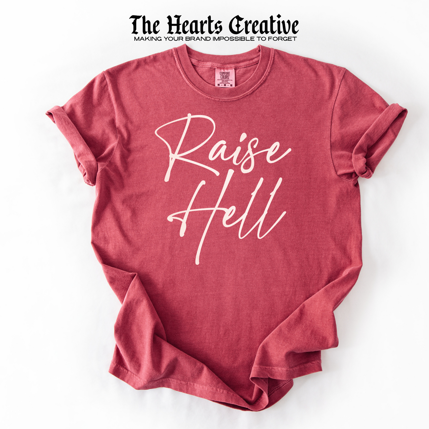Raise Hell – Shirt Design Download (Brown, Cream & Turquoise Versions)
