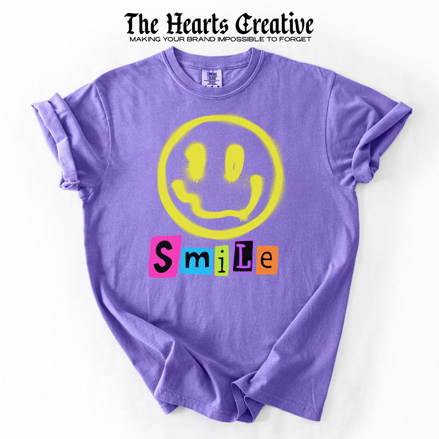 Spray Paint Smiley – Shirt Design Download