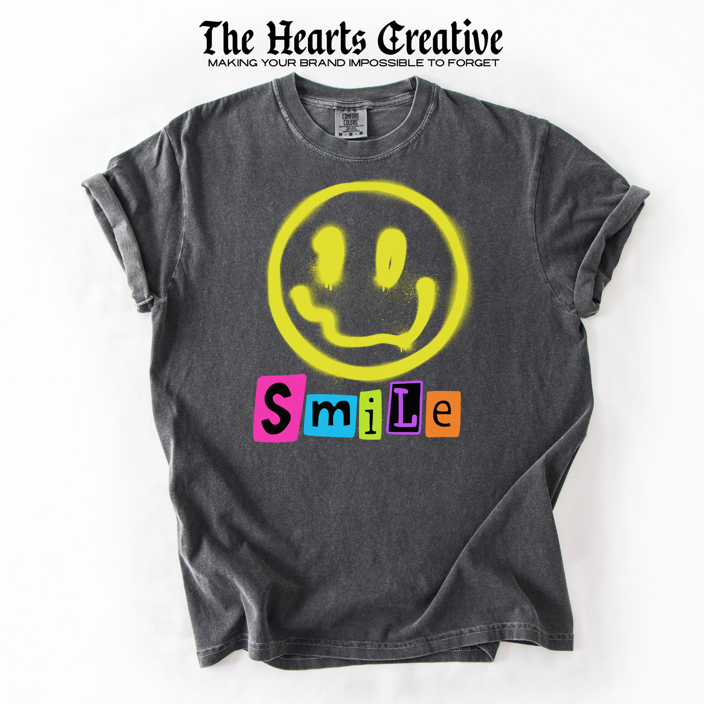 Spray Paint Smiley – Shirt Design Download