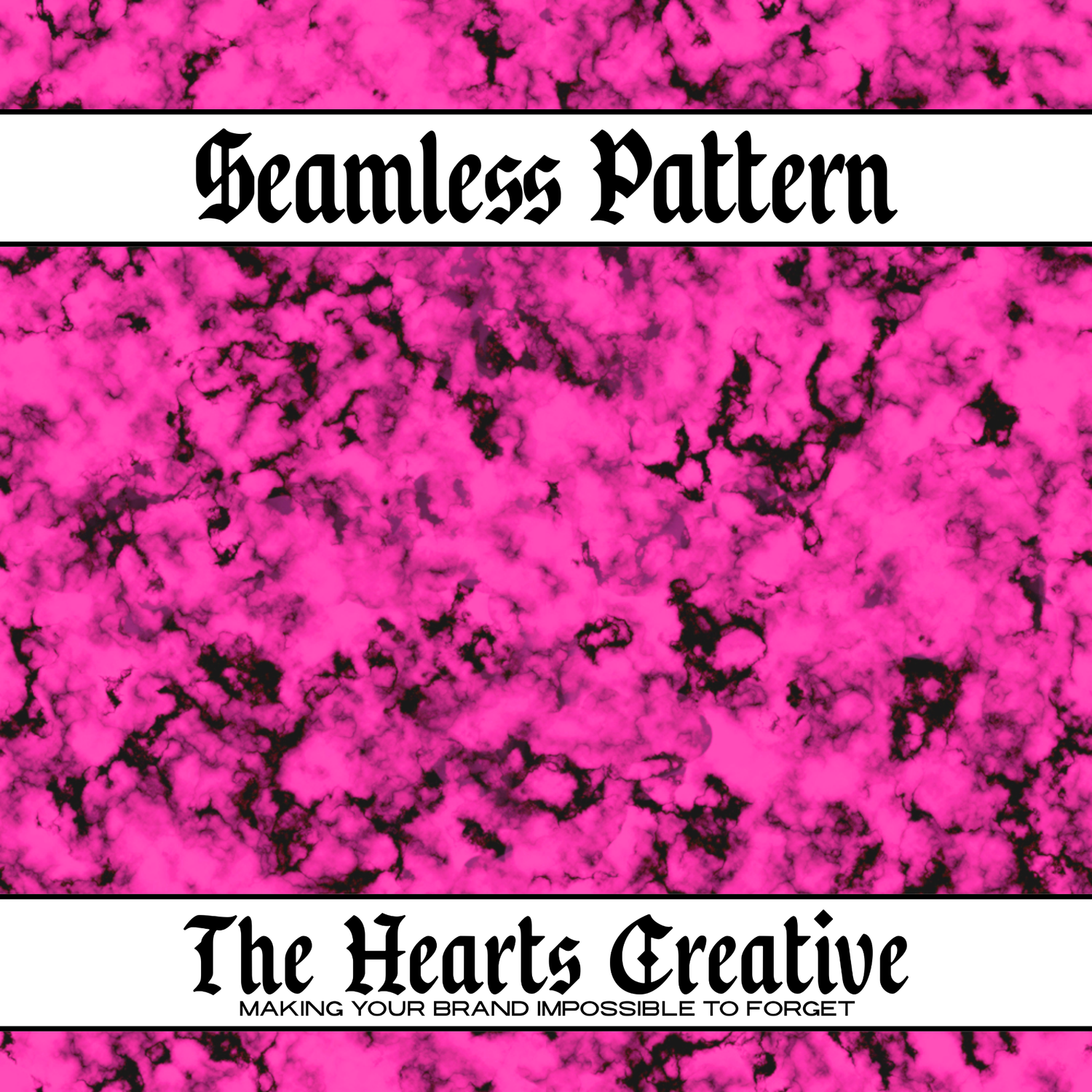 Stripe and solid seamless patterns for fabric, bows, and handmade goods by The Hearts Creative