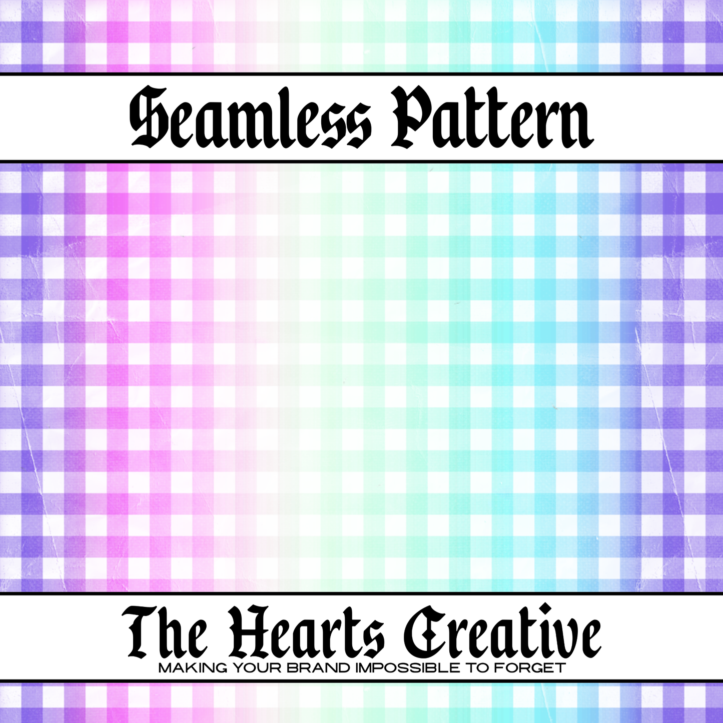 Light Purple Ombre Plaid Seamless Pattern