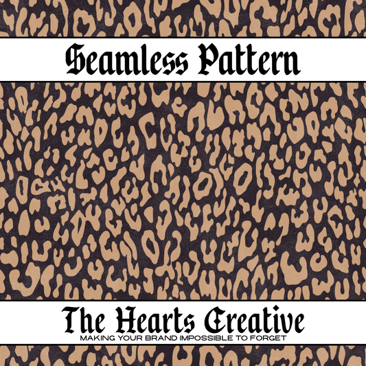 Mocha Leopard Seamless Pattern