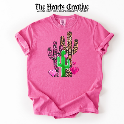 Cactus Hearts – Shirt Design Download