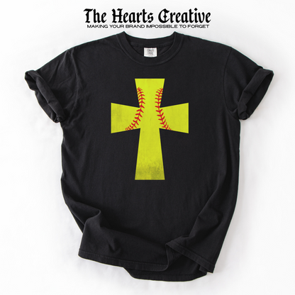 Softball Cross – Shirt Design Download
