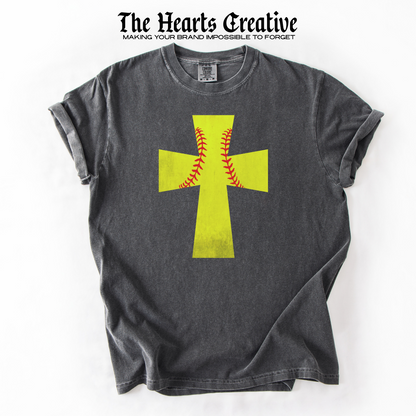 Softball Cross – Shirt Design Download